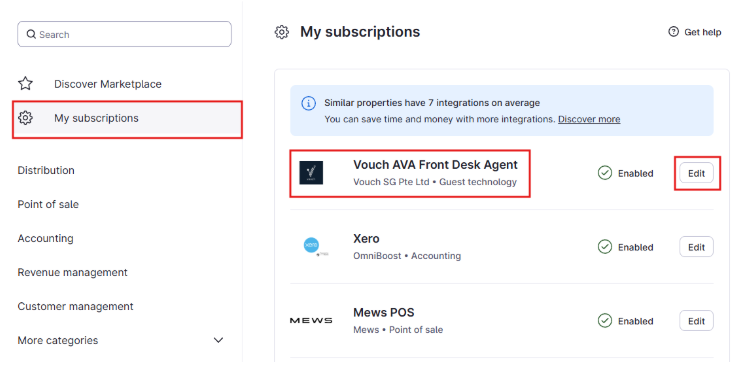 Mews Subscriptions