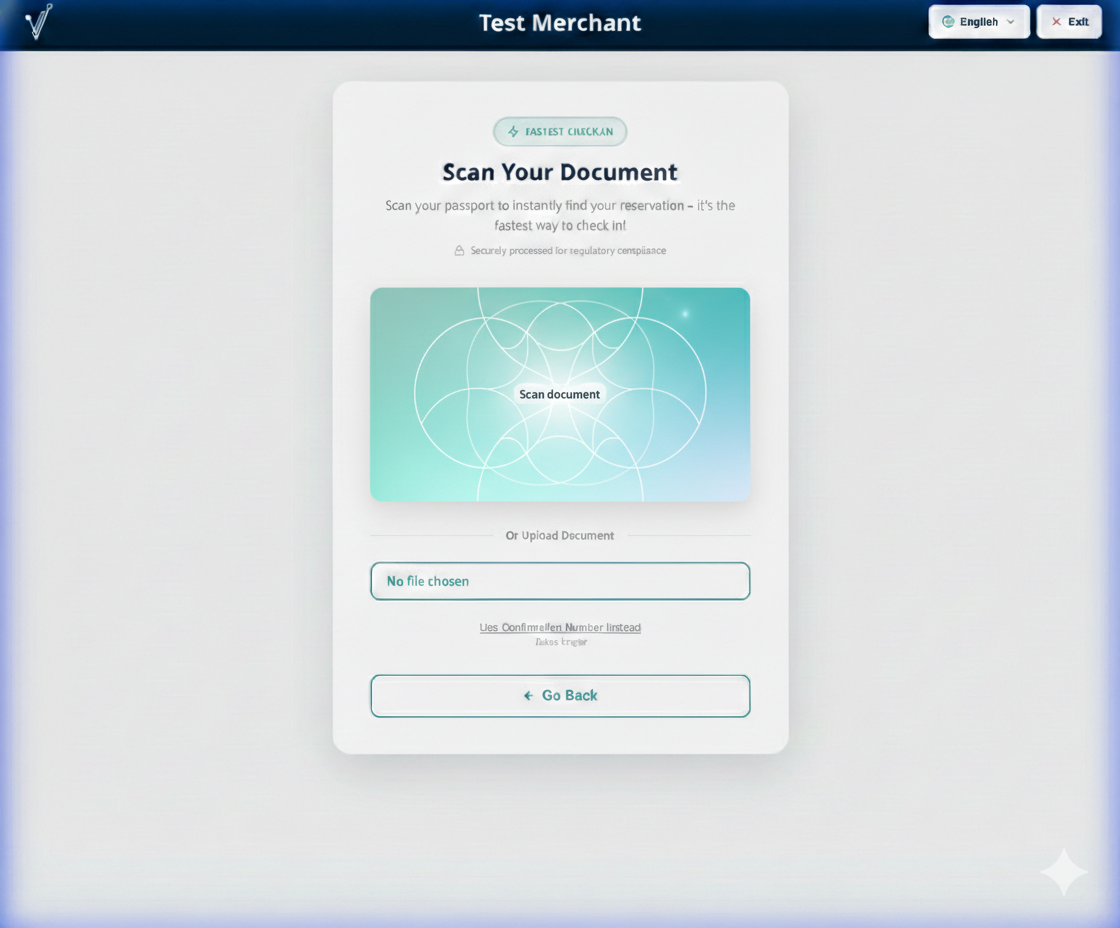 Pencarian reservasi self check-in